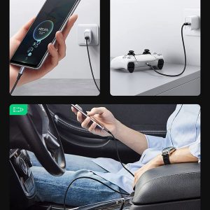 Câble usb-c vers usb-a 2.0 (3 mètre) charge rapide en nylon tressé - UGREEN – Image 7
