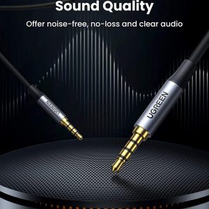 Câble Audio stereo jack 3,5mm TRRS - mâle mâle - 1m - UGreen – Image 7