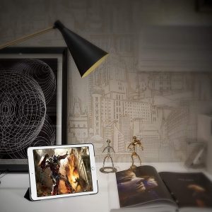 Étui de protection pour iPad (modèle 9,7 pouces 2018/2017), étui avec fonction de support, veille automatique/réveil, noir - JETech – Image 6