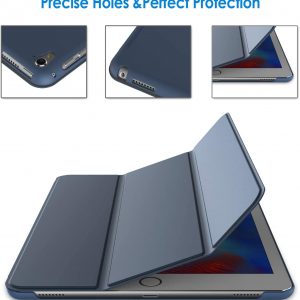 Étui de protection pour iPad Pro 9.7 édition 2016, boîtier avec support, veille automatique / réveil, Bleu marine - JETech – Image 3