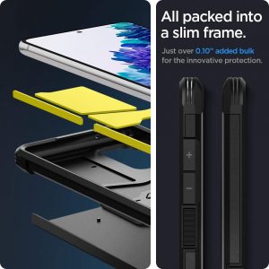Étui compatible avec Samsung Galaxy S20 FE - Noir - Spigen Tough Armor – Image 6