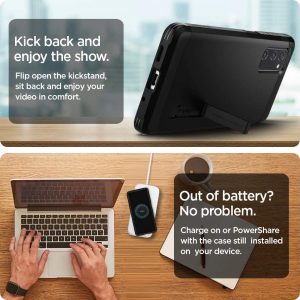 Étui compatible avec Samsung Galaxy S20 FE - Noir - Spigen Tough Armor – Image 7