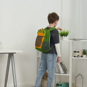 Sac à dos pour enfants (garçon et fille) vert - MOUNTAINTOP – Image 3