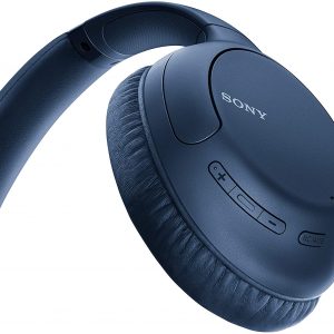 Casque sans fil (Bluetooth ) avec double réduction du bruit - bleu - Sony WHCH710NL.CE7 – Image 2