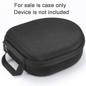 Étui Rigide pour Casque WH-CH700N à Annulation de Bruit sans Fil Sony, Sac de Transport - Noir(Doublure Noire) – Image 4