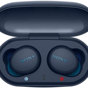 Ecouteurs bluetooth sans Fil, 18 Heures d'autonomie et fonction charge rapide et compatible assistants vocaux, Bleu - Sony WF-XB700 – Image 3