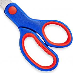 Ciseaux droitiers de 14 cm à bouts arrondis, Sécurisés pour les enfants - Staedtler Noris , 965 14 NBK – Image 2