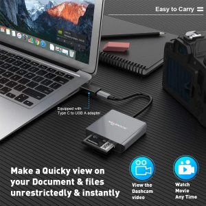 Lecteur de carte USB 3.0 CFast lecteur de carte 5 en 1, Adaptateur de carte mémoire USB C CFast lire 5 types de cartes - Rocketek – Image 4