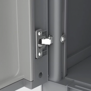 Armoire en résine 180x 89x40 cm pour intérieur gris - MODULIZE Xl – Image 5