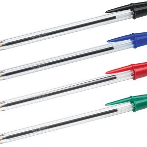 Stylos Bille Couleurs Assorties, Un Paquet de 10 - BIC Cristal Original – Image 3