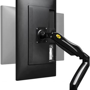 Support Écran PC Moniteur, Bras Articulé Ergonomique Ressort à Gaz, 17-30 Pouces, VESA 75mm et 100mm, Rotatif à 360° - Ergosolid – Image 7