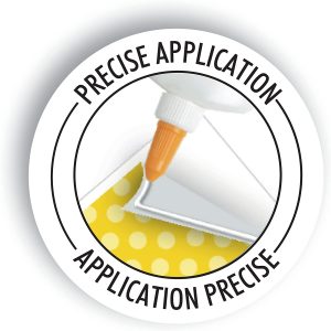 Colle liquide, Idéal pour bois et papier, Application précise, Lavable,118 m - BIC White Glue – Image 5