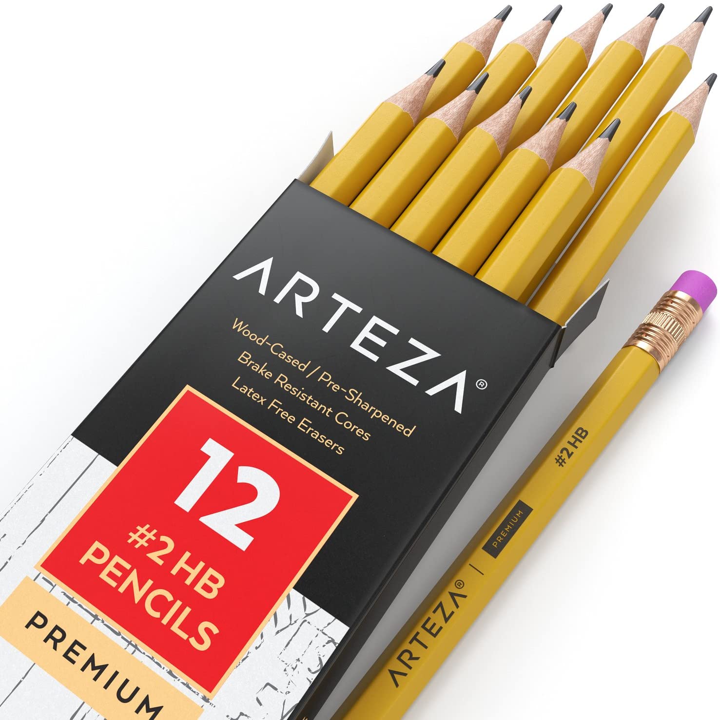 Crayons de couleur graphite (paquet de 12) main image 0
