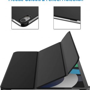 Coque 10,9 Pouces compatible avec iPad Air 4e Génération 2020 , Support la Charge de Pencil, Avec Veille/Réveil Automatique - Noir - JETech – Image 4