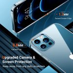TORRAS Coque Compatible avec iPhone 12 Pro Max (6.7 Pouces) (Transparente et Résiste Jaunit) Souple TPU & Ultra Fine Parfaite Ajustée 6