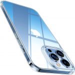 TORRAS Coque transparente compatible avec iPhone 6,1 pouces [non jaunissement] [facile à tenir] Coque de téléphone fine ultra fine en TPU souple antichoc transparente