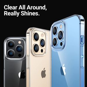 Coque transparente compatible avec iPhone 13 pro [non jaunissement] [facile à tenir] ultra fine en TPU souple antichoc - Torras – Image 6