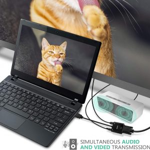 Adaptateur HDMI vers VGA avec Audio 3,5 mm - BENFEI – Image 6
