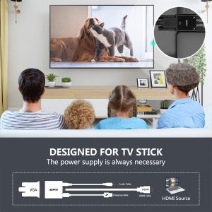 Adaptateur HDMI vers VGA avec Audio 3,5 mm - BENFEI – Image 7