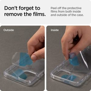 Coque compatible avec iPhone 13 Pro Max [Anti-Jaunissement] - Transparent - Spigen Ultra Hybrid – Image 3