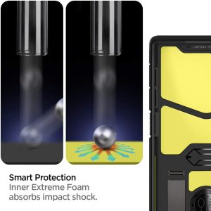 Coque compatible avec Samsung Galaxy Note 10 - Gunmetal - Spigen Tough Armor – Image 5