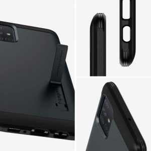 Coque Compatible avec Samsung Galaxy A71(2020), protection ultime [US Military Grade] et [Air Cushion] - Spigen. – Image 5