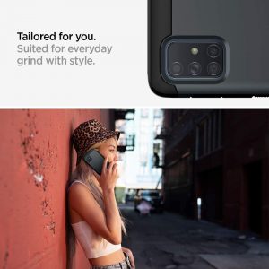 Coque Compatible avec Samsung Galaxy A71(2020), protection ultime [US Military Grade] et [Air Cushion] - Spigen. – Image 6