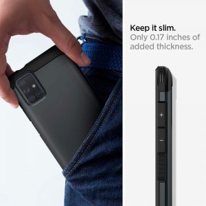 Coque Compatible avec Samsung Galaxy A71(2020), protection ultime [US Military Grade] et [Air Cushion] - Spigen. – Image 7