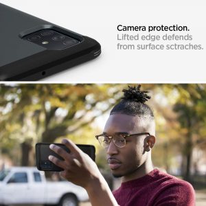 Coque Compatible avec Samsung Galaxy A71(2020), protection ultime [US Military Grade] et [Air Cushion] - Spigen. – Image 8