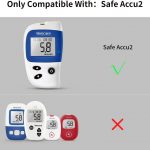 Compatibilité des bandelettes pour Sinocare Safe-Accu 2.