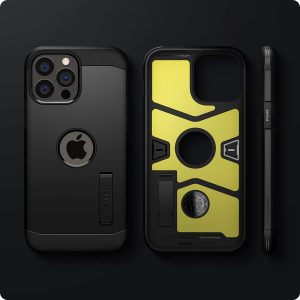 Coque de protection compatible avec iPhone 13 Pro MAX - Noir - Spigen Tough Armor – Image 6
