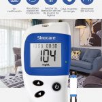 Glucomètre – Sinocare Safe Accu 2 avec résultats rapides et grand écran.