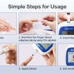Instructions d’utilisation pour le Glucomètre – Sinocare Safe Accu 2.