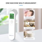 Sinocare Thermomètre Frontal Infrarouge, Thermomètre Médical Sans Contact, Thermomètre Numérique avec Écran LED, Alarme de Fièvre et Fonction Mémoire pour Enfant, Bebe, Adulte 6