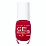 Vernis à ongles effet gel Deliplus 661 rouge étape 1 sur 2