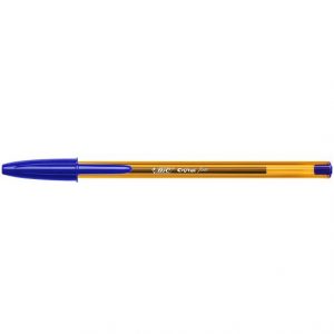 Stylos-Bille Pointe Fine (0,8 mm) - Encre De Couleur Bleue, Boîte de 50 - BIC Cristal Original – Image 4
