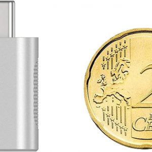 2 paquet d'adaptateur usb-c Thunderbolt 3 vers usb femelle 3.0, OTG pour MacBook Pro, Air, iPad Pro 2020 (Argent)- Nonda – Image 4