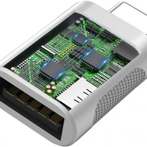 2 paquet d'adaptateur usb-c Thunderbolt 3 vers usb femelle 3.0, OTG pour MacBook Pro, Air, iPad Pro 2020 (Argent)- Nonda – Image 7