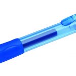 Stylos Gel Rétractables BIC Gel-ocity, Douceur D’Ecriture, Pointe Moyenne (0,7 mm), Bleu, Boîte de 124