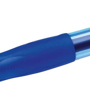 Stylos gel rétractables, Douceur d'ecriture, Pointe moyenne (0,7 mm), Bleu - BIC Gel-ocity – Image 5