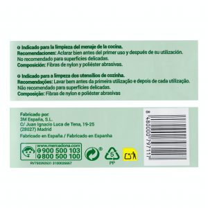 Tampon à récurer résistant à la saleté - Bosque verde – Image 2