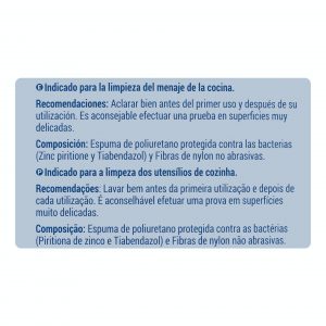 Tampon de nettoyage délicat - Bosque verde – Image 2