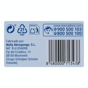 Tampon de nettoyage délicat - Bosque verde – Image 3