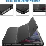 JETech Coque étui Compatible avec Samsung Galaxy Tab A7 Lite 8,7 Pouces 2021 (SM-T227, SM-T225, SM-T220), Noir – 3