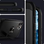 Spigen Tough Armor Coque Antichoc Compatible avec iPhone 12 Pro Max – Noir – 2