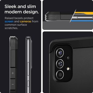 Coque de protection Compatible avec Samsung Galaxy A53 5G - Noir - Spigen Tough Armor – Image 8