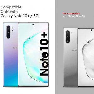 Coque de protection compatible avec Samsung Galaxy Note 10 Plus - Noir - Spigen Tough Armor – Image 2
