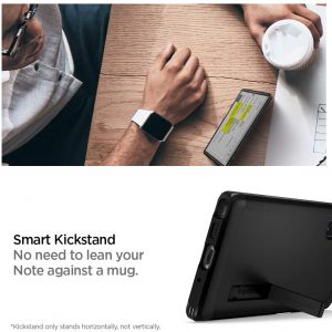 Coque de protection compatible avec Samsung Galaxy Note 10 Plus - Noir - Spigen Tough Armor – Image 5