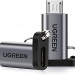 UGREEN Adaptateur USB C vers Micro USB Lot de 2 Adaptateur Type C Femelle vers Micro USB Mâle