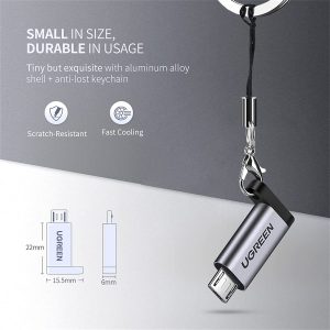 Lot de 2 adaptateur type C Femelle vers micro USB Mâle - UGREEN – Image 7